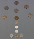 Lot Of 13 Vintage Bahrain Coins 6-100 Fils  3-50 Fils  3-25 Fils  1-10 Fils