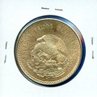 1948 Mexico 5 Peso Cuauht  moc Silver Coin  54 Bu Ms