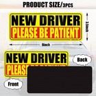 New Driver Magnet For Car Please Be Patient 3pcs Magnetic Reflective
