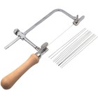 U-shaped Saw Jewelry Tool W  12 Blades Kit Jewelers Saw Bow Saw Frame