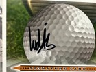 Ludvig Aberg Signed Autographed Custom Golf Ball On Card Auto Beckett Bgs Bas 10