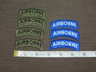 Us Army Airborne 7  Patches New Condition