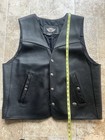 Harley Davidson Leather Vest Size X Large