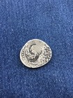 Ancient Mughal Empire Silver Shahrukhi Tanka Coin 16th C Islamic Hammered Ar 3 8