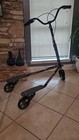 Trikke Air T78cs Carving Scooter 3 Wheel Folding Scooter Black   local Pick Up