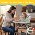 High Chair Cover Replacement Fit For Graco Evenflo With High Chair Straps