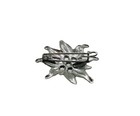 Lot Of 2 Pins Edelweiss Alpine Flower Metal Hat Pins Austria Germany Ltwt New