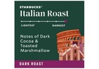 Starbucks Ground Coffee  Dark Roast Hot Or Iced Coffee  Italian Roast  Six 12 Oz