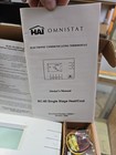 Hai-omnistat  Model Rc-80 2-stage Thermostat Heat   Cool   color White  
