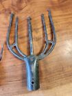 Vintage 2 Barb Spear Gaff Carp Eel Frog Fish Fishing Fork