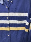Vtg Roper Western Shirt Mens Xl Striped Long Sleeve Button 100  Cotton Rodeo