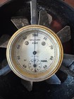 Antique Mining Air Velocity Fan For Mine Ventilation With Original Leather Case