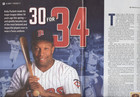 2014 Minnesota Twins Vs Red Sox mariners Program  may   Kirby Puckett On Cover