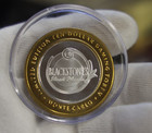 Monte Carlo Las Vegas Nv  Casino  10 Gaming Token  999 Fine Silver Strike  