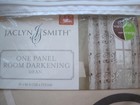 2 New Room Darkening Curtain Panels   Drapes W  Grommets 40 X 84    Jaclyn Smith