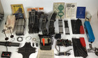 Mixed Lot Of  68  Vintage Lionel Metal Train Tracks Transformers And Accessories