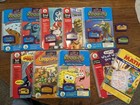 Leapfrog Leappad Plus Microphone Learning System   Lot 10 Books W cartridges 