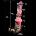 Fantasy Horse Dildo Silicone Realistic Animal Strong Suction Cup Use Lubricant