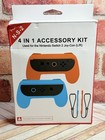 Nintendo Switch 2 Accessories Bundle 4-in-1 Kit   Carry Case Joy-con Grip Straps