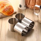  12 Pcs Cake Mold Travel Round For Small Tartar Mini Baking Molds Mousse Ring