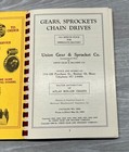1950 Union Gear Sprocket Co Catalog Gears Sprockets Chains Atlas Roller Chain
