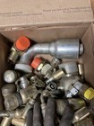 Assortment Of Crimp On Hydraulic Fittings Jic