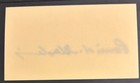 Maryland Governor Parris Glendening Autograph On Business Card