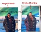 Custom Made Artwork Based On Your Photos Images Man Husband Boyfriend Customized