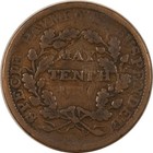 1837 Hard Times Token May 10th Ht-67 - Circulated With Issues 