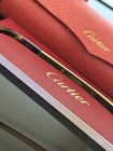 Authentic Cartier Gold Ct Cto2010 001 Rim Mens Glasses