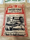 Vintage Theatre Programs John Wayne Elizabeth Taylor Richard Burton 1940 50   s