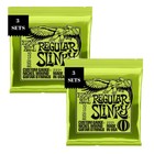 Ernie Ball Super Slinky Electric Guitar Strings 10-46 2221  pack Of 6 Sets 