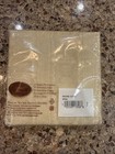 Caspari 3 Ply Paper Cocktail Napkins  Moir   Gold - 1 Pack Of 20  New