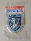 2 Vtg Nos Nasa Spaceport Usa Apollo X Apollo 11 Iron-on Patches Original Sealed 