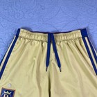 Adidas Real Salt Lake Rsl Soccer Shorts Mens M Yellow Mls 2022 Drawstring