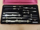 Vintage Cooper Union College Drafting Drawing Kit In Original Case