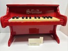  Vintage Schoenhut Red Wooden Children s Piano 25 Keys  Length  16 5 Inch  