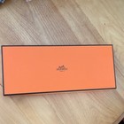 Hermes Milo Lambskin Grigri Rodeo Pegase Leather Bag Charm Tpm Orange Poppy