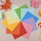 100 Pcs Cardstock Paper Double Sided Folding Origami Paper Square Paper Crane