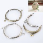 Arch Frame Metal Purse Bag Wallet Frame    semicircle Kiss Clasp Lock Diy Crafts
