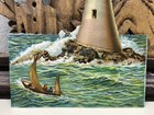 Light House Victorian Die Cut Scrap - L14