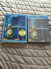 Monsters  Inc   blu-ray   Slipcover 2009  Factory Sealed 4-disc Combo Pack