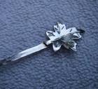 Signed Bob Ford Canada Handwrought Spoon-maple Leaf Top-nr