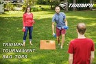 2x3 Cornhole Set-2 Portable scratch Resistant Bag Toss Boards And 8cornhole Bags