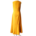 Vintage Lapis Women s Linen Buttondown Dress Medium 2-4 Boho Chic Cottage Y2k