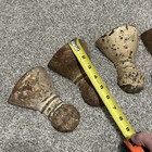 Antique Set Of 4 Cast Iron Ball Foot Bath Tub Feet Ornate Victorian