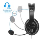 Big Headset Headphone With Microphone Mic For Microsoft Xbox 360 Live Controller
