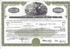 Usa  1976  Stock Certificate  Company  edison Of New York  Good  Xf  Eb-004kh