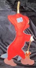 Disney Snow White   Seven Dwarfs Felt Dopey Christmas Ornament