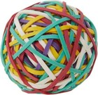 Ball Of Rubber Bands  Assorted Colors